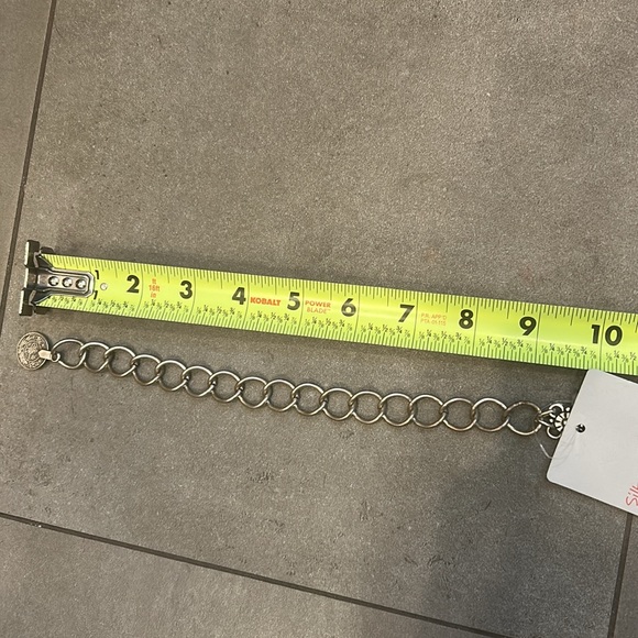 Silk Road Design Pewter Belt - Picture 9 of 11